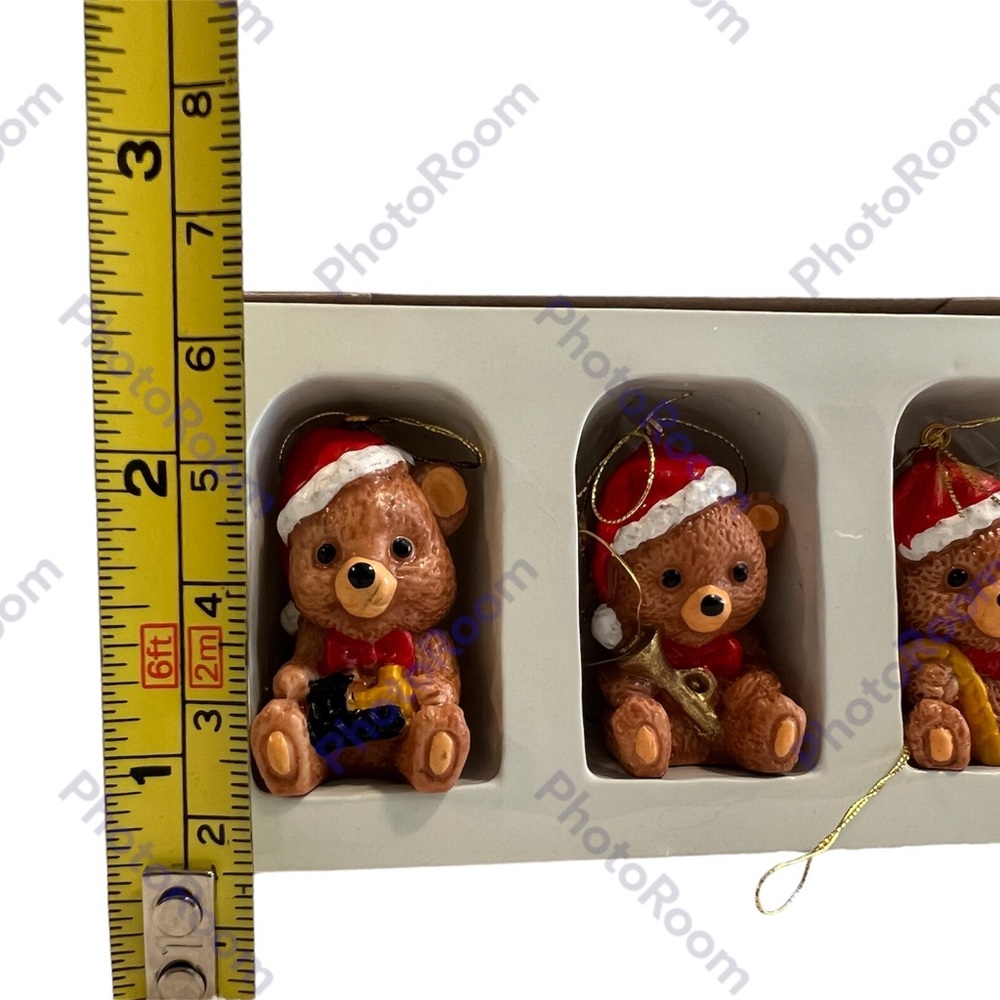 Vintage Barely Bears Ornaments for Christmas Around the World - Picture 4 of 5